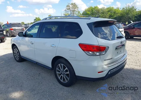 2013 Nissan Pathfinder Sv z USA, uszkodzony, nr VIN 5N1AR2MM7DC645585
